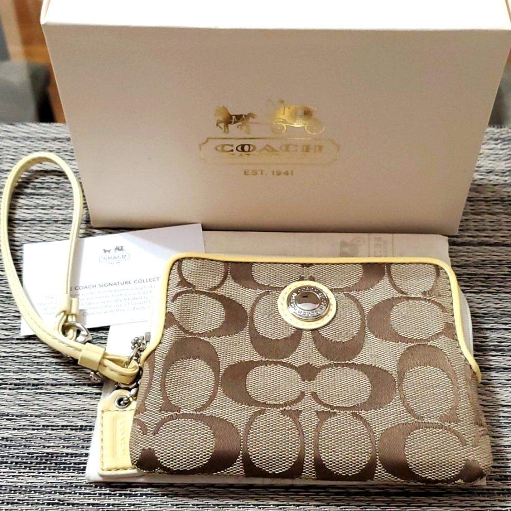 Coach Wristlet